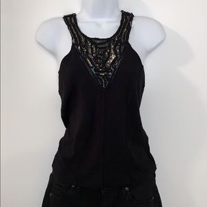 Urban Outfitters Silence + Noise Beaded Halter Top